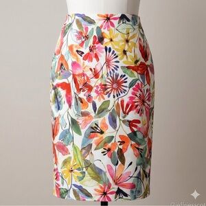 Ripskirt Hawaii Colorful Floral A-Line Skirt
